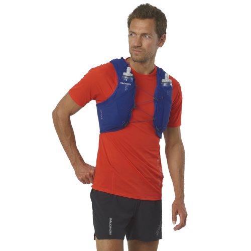Salomon жилет беговой Adv skin 5 with flasks