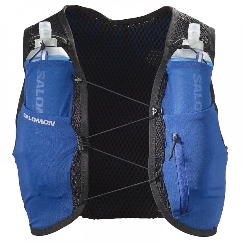 Active skin 4 with flasks