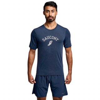 Saucony футболка мужская Stopwatch graphic